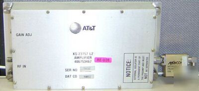 At&t ks-23757 L2 866-896 mhz 41.5 dbm 14 w rf amplifier