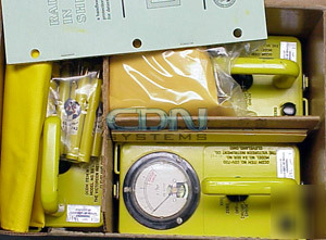 Victoreen v-777 civil defense 3 geiger counter set -720