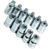 11PC 3/8IN. dr. male/female pipe plug socket set -s k