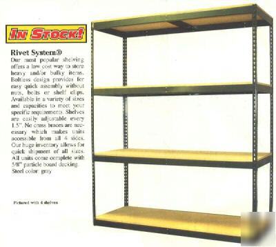 Industrial garage warehouse shelves storage rack shelf