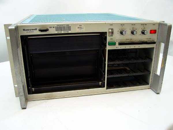 Honeywell 1858 visicorder chart recorder rack mount