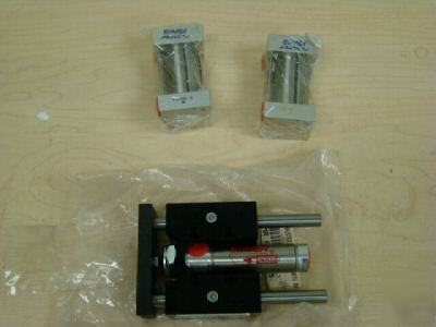 New (3) bimba air cylinder fs-091, d-27393, =