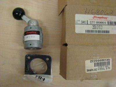 New humphrey valve 250V 3 10 21, =