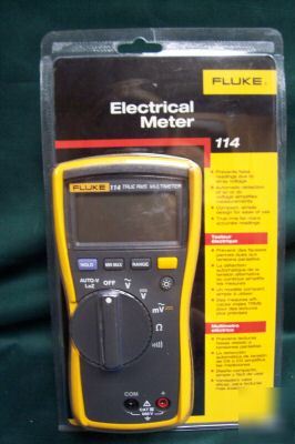 New fluke 114 true rms multimeter