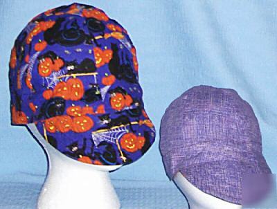 New premium halloween pumpkins welding welder hat cap 