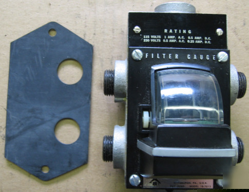 Air filter gauge mrd ambac bacharach meter