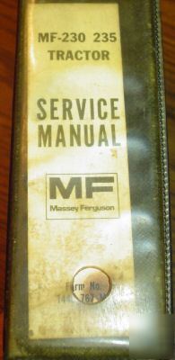 Massey ferguson 230 & 235 tractor service repair manual