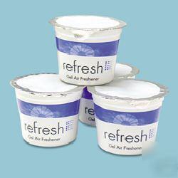 Refresh gel air freshener - 30-day- 12/box - springtime