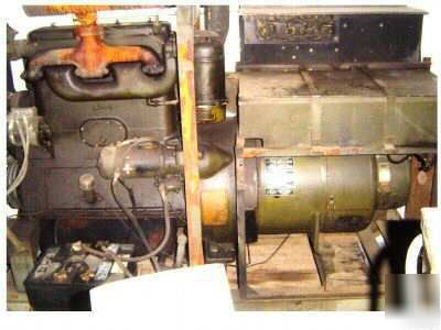 Diesel generator electric machinery mfg hill diesel eng