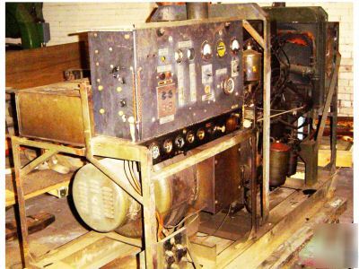 Diesel generator electric machinery mfg hill diesel eng