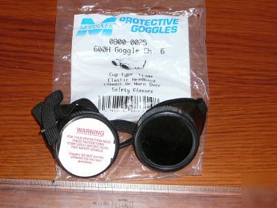 Morsafe protective goggles 600H shade 6 cup-type 