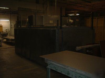 Post cure oven for solid surface