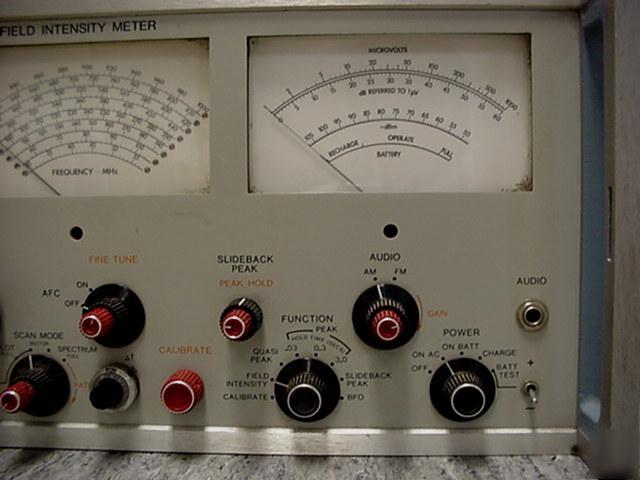 Ailtech nm-37/57A emi/field intensity meter*tested*