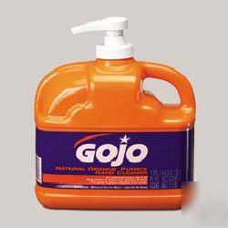 Gojo orange pumice hand cleaner lotion- 64OZ - 4/case