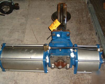 6â€ keystone k-lok butterfly valve with morin actuator