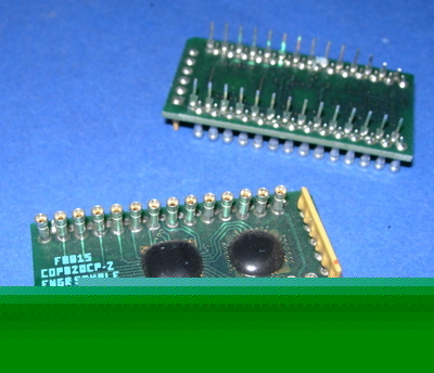 Cpu COP820CP-2 nsc gold rare vintage collectible