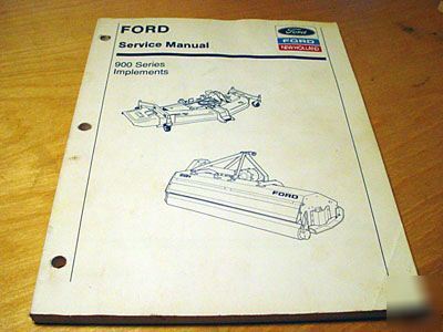 Ford 906 914 918H 918L 930A 951B 953B service manual