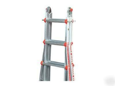 New 17 little giant ladder 250 lb & 3 acc - w/ wheels 