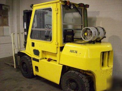 1996 hyster pneumatic 8000LB used forklift #3210