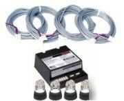 Whelen strobe light kit 90 watt with 4 cables