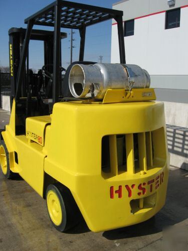  hyster S80XL 8000# lift truck fork forklift hilo 